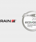FIBRAIN has been awarded a silver medal in recognition of sustainability achievement!